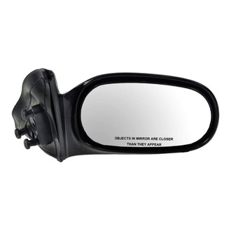 TRQ® - Passenger Side Manual View Mirror (Non-Heated, Non-Foldaway)