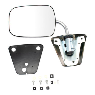 TRQ® - Driver or Passenger Side Manual View Mirror