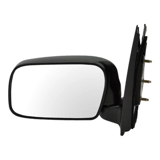 TRQ® - Driver Side Manual View Mirror (Non-Heated, Foldaway)