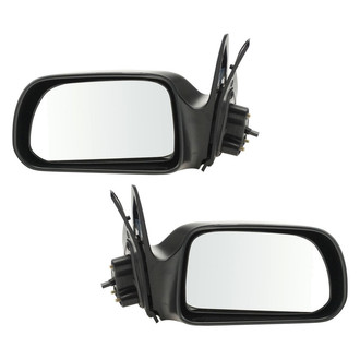 TRQ® - Manual Remote Non Foldaway Side View Mirror