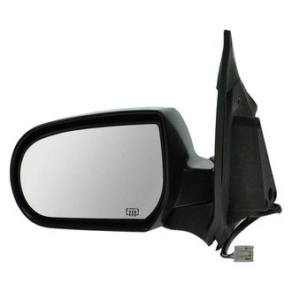 TRQ® - Power Heated Manual-Foldaway Side View Mirror