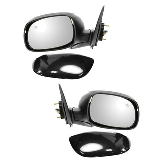 TRQ® - Power Heated Manual-Foldaway Side View Mirror