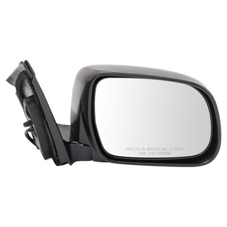 TRQ® - Power Heated Manual-Foldaway Side View Mirror