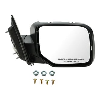 TRQ® - Passenger Side Power View Mirror (Non-Heated, Foldaway)