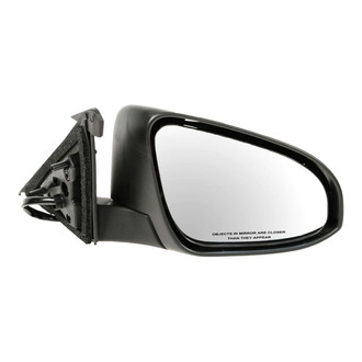 TRQ® - Passenger Side Power View Mirror (Non-Heated, Foldaway)