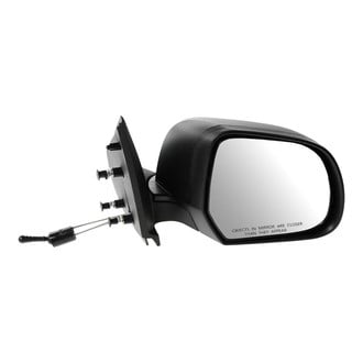 TRQ® - Passenger Side Manual View Mirror (Non-Heated, Foldaway)