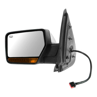 TRQ® - Driver Side Power View Mirror (Heated, Foldaway)