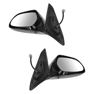 TRQ® - Power Heated Manual-Foldaway Side View Mirror