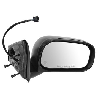 TRQ® - Power Heated Manual-Foldaway Side View Mirror