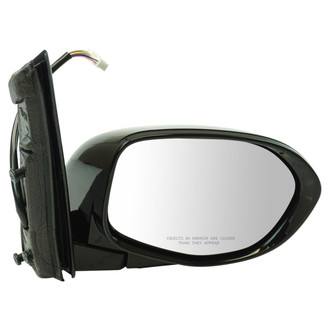 TRQ® - Passenger Side Power View Mirror (Heated, Foldaway)