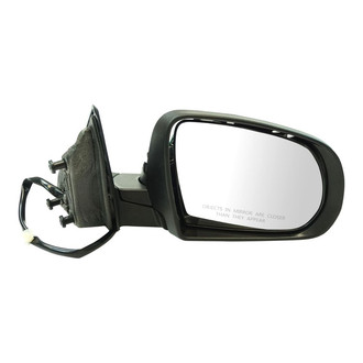 TRQ® - Passenger Side Power View Mirror (Non-Heated, Foldaway)