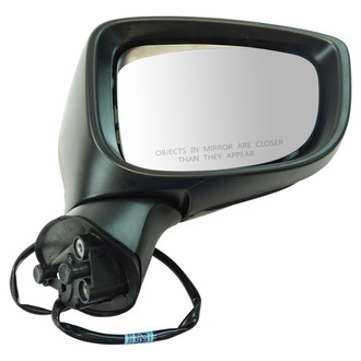 TRQ® - Passenger Side Power View Mirror (Non-Heated, Foldaway)