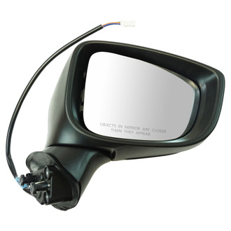 TRQ® - Passenger Side Power View Mirror (Non-Heated, Foldaway)