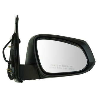 TRQ® - Passenger Side Power View Mirror (Heated, Foldaway)