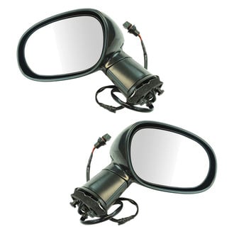 TRQ® - Power Heated Manual-Foldaway Side View Mirror