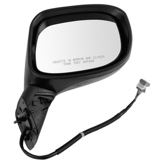 TRQ® - Passenger Side Power View Mirror (Non-Heated, Foldaway)