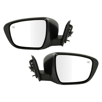 TRQ® - Power Heated Manual-Foldaway Side View Mirror