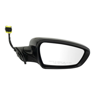 TRQ® - Passenger Side Power View Mirror (Heated, Foldaway)