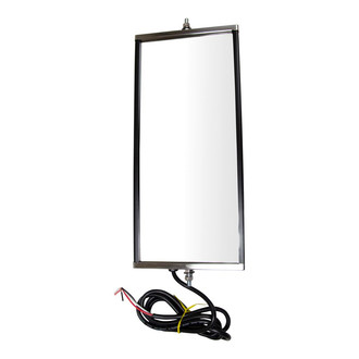 TRQ® - Driver or Passenger Side Manual View Mirror (Heated)