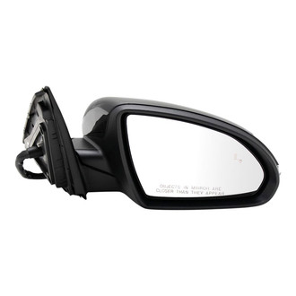 TRQ® - Passenger Side Power View Mirror (Heated, Foldaway)