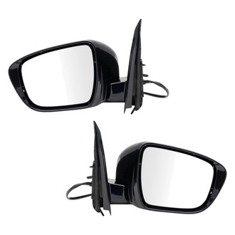 TRQ® - Power Heated Manual-Foldaway Side View Mirror