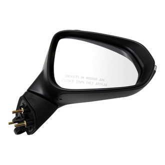 TRQ® - Power Heated Manual-Foldaway Side View Mirror