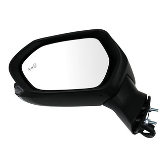 TRQ® - Power Heated Manual-Foldaway Side View Mirror