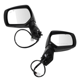 TRQ® - Power Heated Foldaway Side View Mirror Set