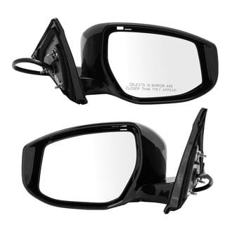 TRQ® - Driver and Passenger Side Power View Mirrors (Heated, Foldaway)