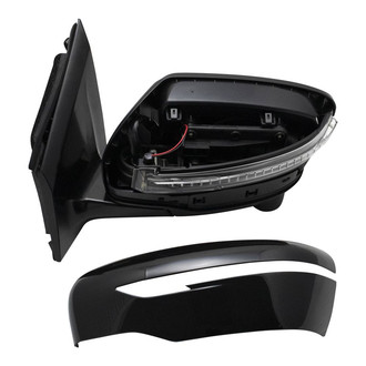 TRQ® - Power Heated Manual-Foldaway Side View Mirror