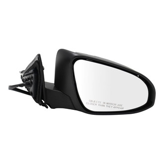 TRQ® - Passenger Side Power View Mirror (Heated, Foldaway)
