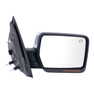 TRQ® - Passenger Side Power View Mirror (Heated, Foldaway)