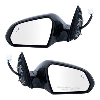 TRQ® - Driver and Passenger Side Power View Mirrors (Heated)