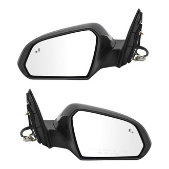 TRQ® - Driver and Passenger Side Power View Mirror Set (Non-Heated, Foldaway)