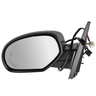 TRQ® - Driver Side Power View Mirror (Heated, Foldaway)