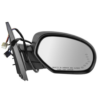 TRQ® - Passenger Side Power View Mirror (Heated, Foldaway)