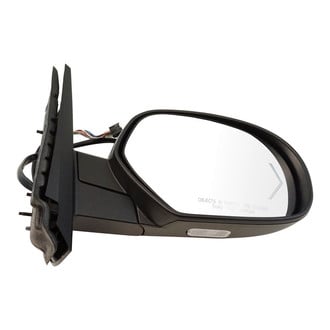 TRQ® - Passenger Side Power View Mirror (Heated, Foldaway)