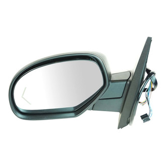 TRQ® - Driver Side Power View Mirror (Heated, Foldaway)