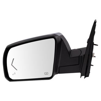 TRQ® - Driver Side Power View Mirror (Heated, Foldaway)