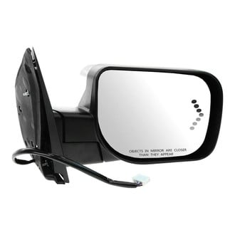TRQ® - Passenger Side Power View Mirror (Heated, Foldaway)