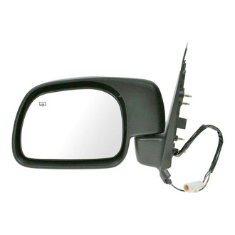 TRQ® - Power Heated Manual-Foldaway Side View Mirror
