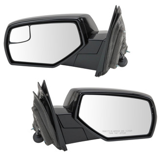 TRQ® - Driver and Passenger Side Power View Mirrors (Heated)