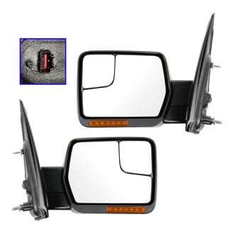 TRQ® - Power Heated Side View Mirror Set