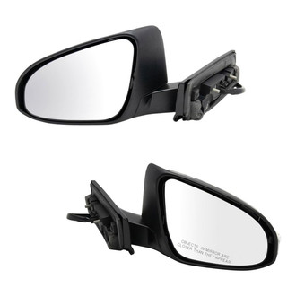 TRQ® - Power Heated Power-Foldaway Side View Mirror Set
