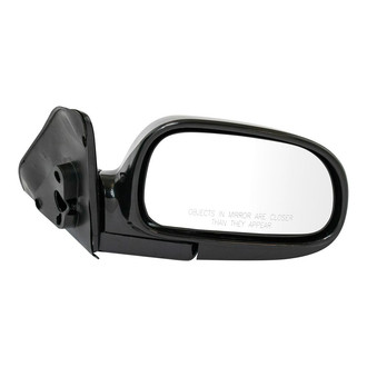 TRQ® - Passenger Side Manual View Mirror (Non-Heated, Foldaway)