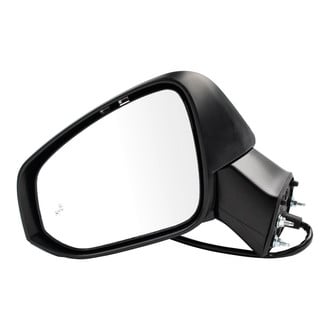 TRQ® - Power Heated Manual-Foldaway Side View Mirror
