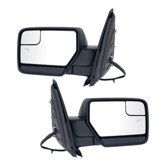 TRQ® - Power Heated Foldaway Side View Mirror Set