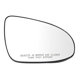 TRQ® - Passenger Side View Mirror Glass