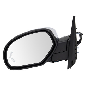 TRQ® - Driver Side Power View Mirror (Heated, Foldaway)