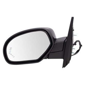 TRQ® - Driver Side Power View Mirror (Heated, Foldaway)